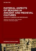 Material Aspects of Reading in Ancient and Medieva