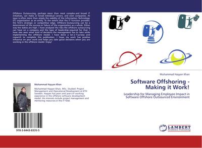 Software Offshoring - Making it Work!