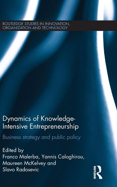 Dynamics of Knowledge Intensive Entrepreneurship