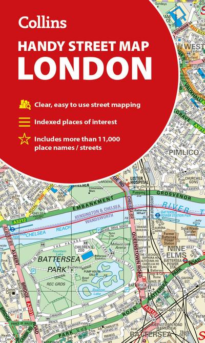 Collins London Handy Street Map