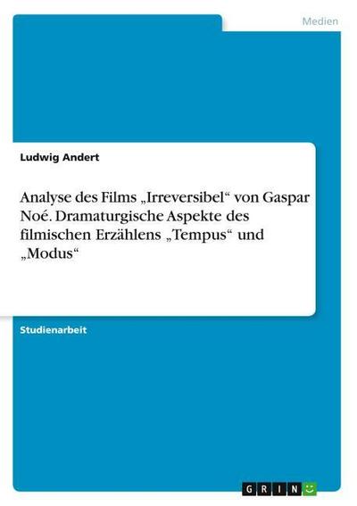 Analyse des Films 