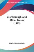 Marlborough And Other Poems (1919)