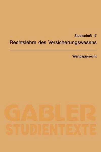 Wertpapierrecht