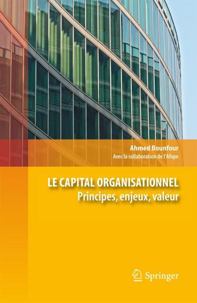 Le Capital organisationnel: Principes, enjeux, valeur