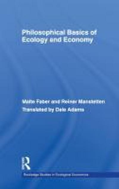 Philosophical Basics of Ecology and Economy