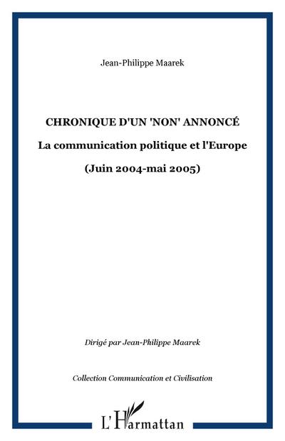 Chronique d’un "non" annoncé