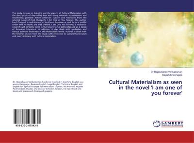 Cultural Materialism as seen in the novel ’I am one of you forever’
