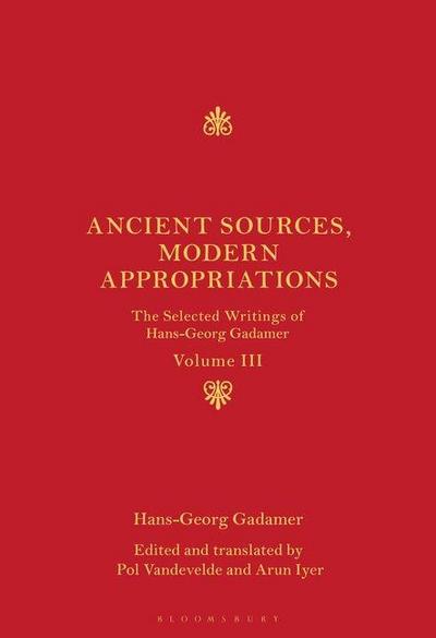 Ancient Sources, Modern Appropriations
