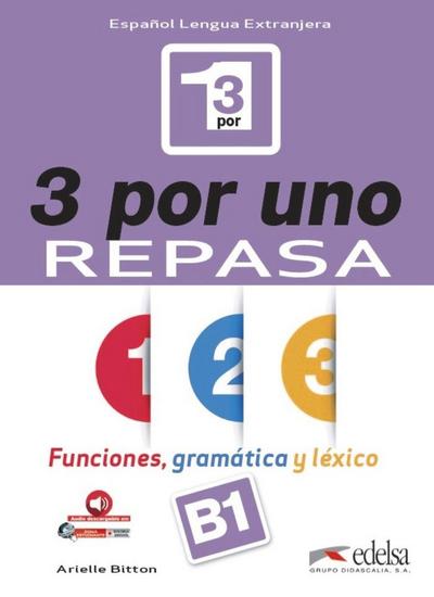3 por uno - Repasa (B1). Buch + Audio-Online
