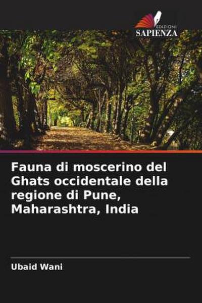 Fauna di moscerino del Ghats occidentale della regione di Pune, Maharashtra, India