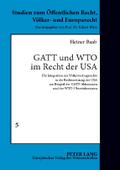 GATT und WTO im Recht der USA