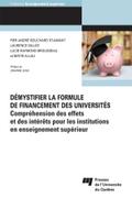 Démystifier la formule de financement des universités