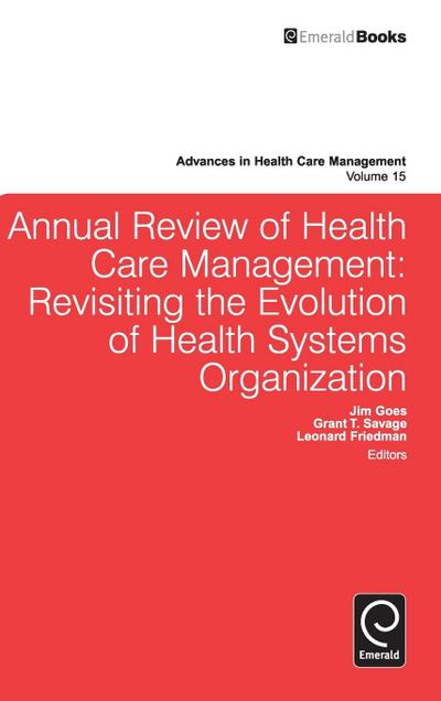 Annual Review of Health Care Management