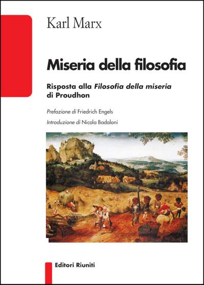 Marx, K: Miseria della filosofia. Risposta alla filosofia de