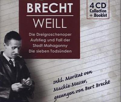 Die Dreigroschenoper, Aufstieg und Fall der Stadt Mahagonny, Die sieben Todsünden, 4 Audio-CDs