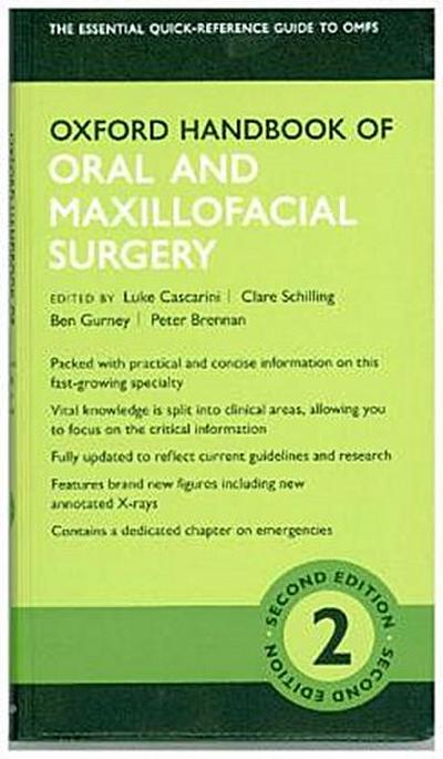 Oxford Handbook of Oral and Maxillofacial Surgery
