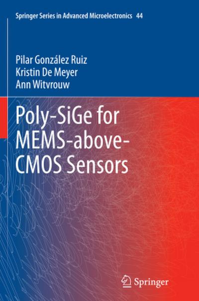 Poly-SiGe for MEMS-above-CMOS Sensors