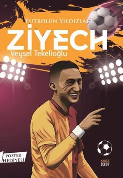 Futbolun Yildizlari Ziyech Poster Hediyeli