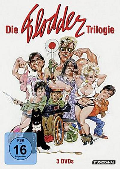 Flodder Trilogie, 3 DVDs