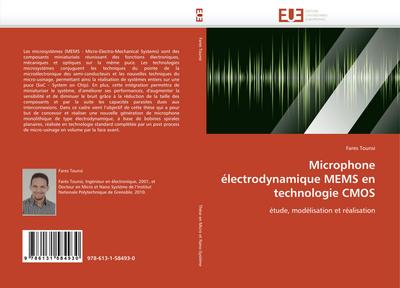 Microphone électrodynamique MEMS en technologie CMOS