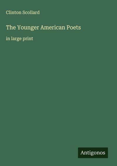 The Younger American Poets