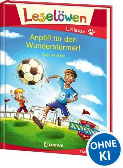 Leselöwen 1. Klasse - Anpfiff für den Wunderstürmer!