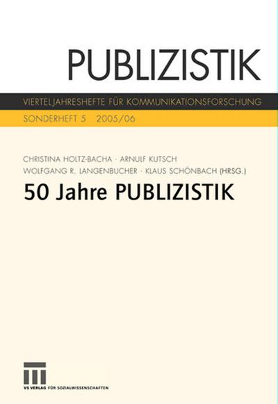 50 Jahre Publizistik