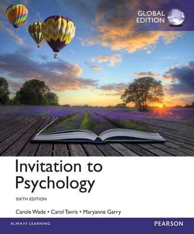 Invitation to Psychology PDF ebook Global Edition
