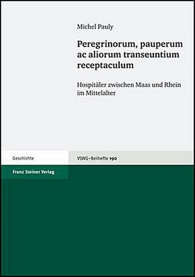 Peregrinorum, pauperum ac aliorum transeuntium receptaculum, m. CD-ROM