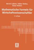 Mathematische Formeln für Wirtschaftswissenschaftler