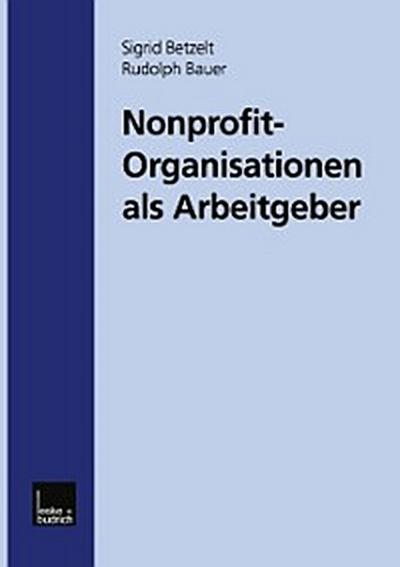 Nonprofit-Organisationen als Arbeitgeber