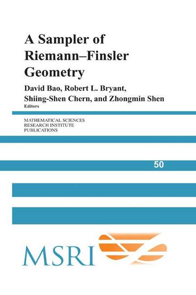 A Sampler of Riemann-Finsler Geometry