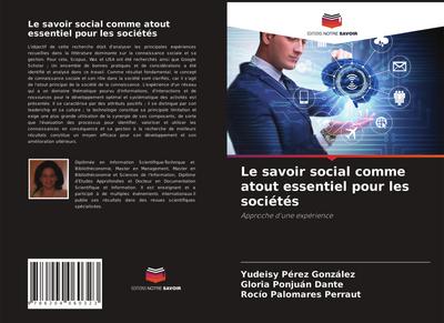 Le savoir social comme atout essentiel pour les sociétés