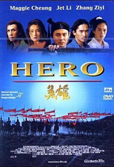 Hero, 1 DVDs, deutsche u. chinesische (Mandarin) Version