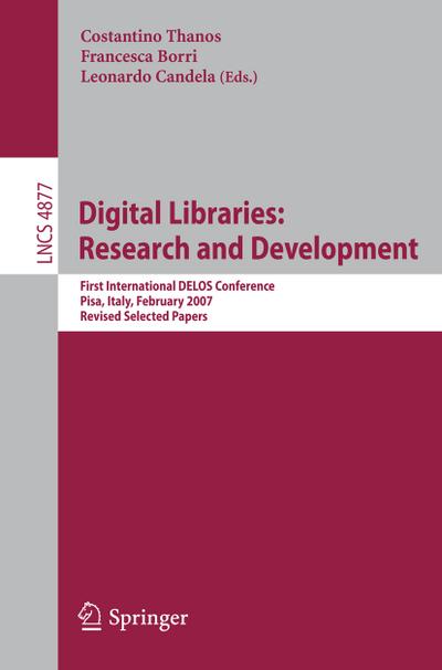 Digital Libraries: Research and Development