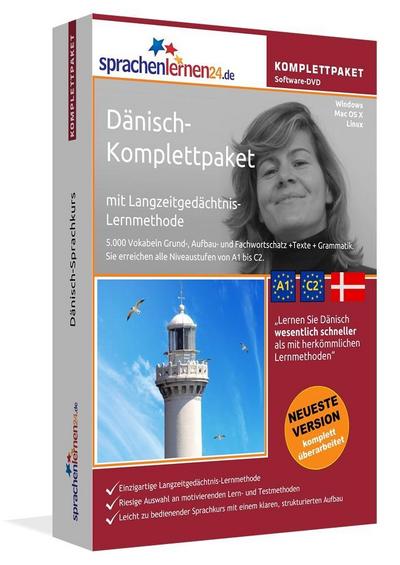 Sprachenlernen24 Dänisch-Komplettpaket/DVR