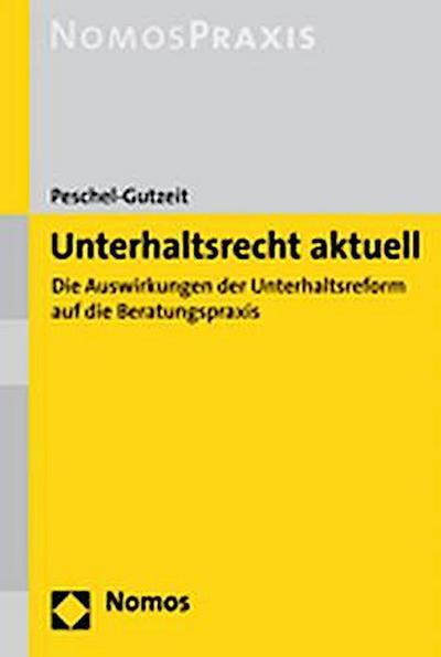 Unterhaltsrecht aktuell