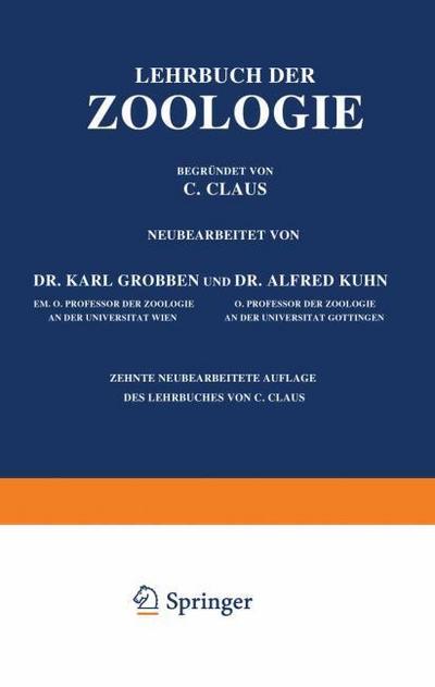 Lehrbuch der Zoologie