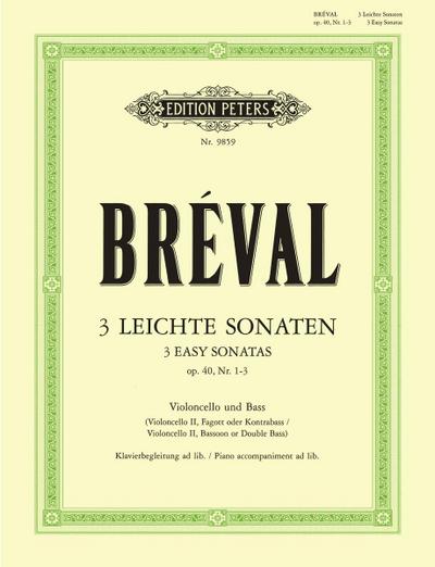 3 Easy Sonatas Op.40 Nos.1-3