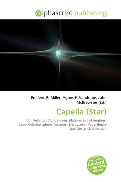 Capella (Star) - Frederic P. Miller