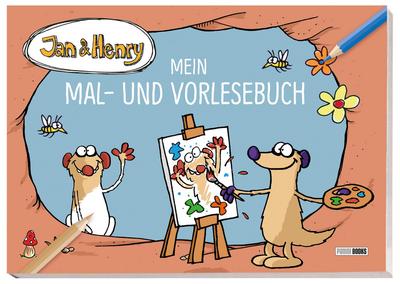 Jan & Henry: Mein Mal- und Vorlesebuch