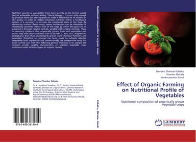 Effect of Organic Farming on Nutritional Profile of Vegetables
