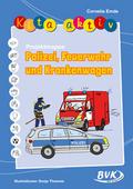 Projektmappe Polizei, Feuerwehr und Krankenwagen