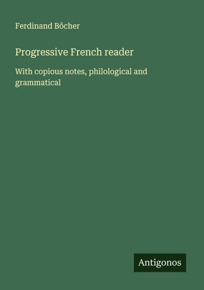 Progressive French reader
