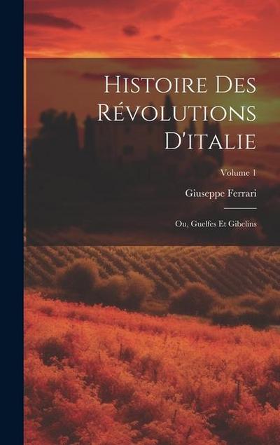 Histoire Des Révolutions D’italie; Ou, Guelfes Et Gibelins; Volume 1