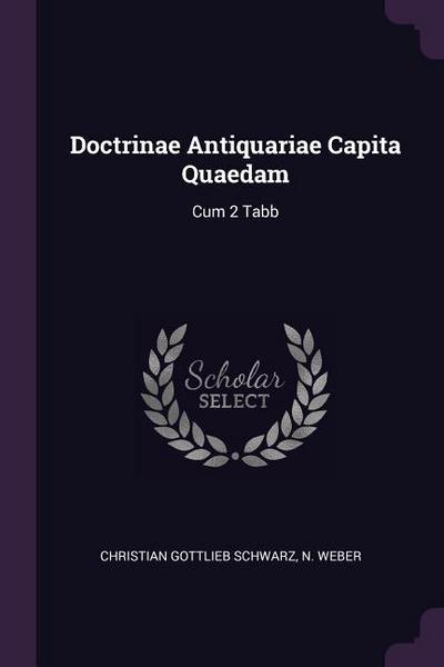 Doctrinae Antiquariae Capita Quaedam