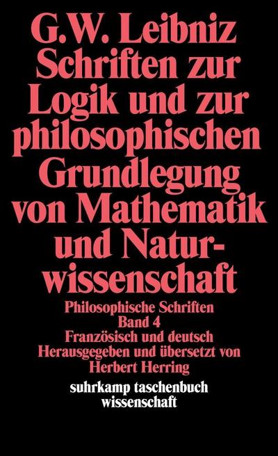 Philosophische Schriften.. Bd.4
