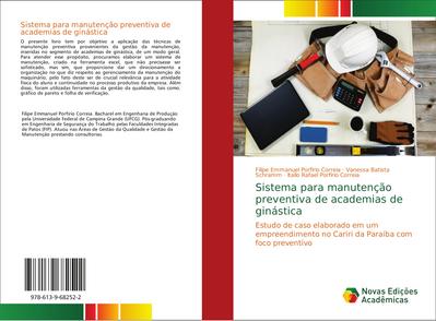 Sistema para manutenção preventiva de academias de ginástica