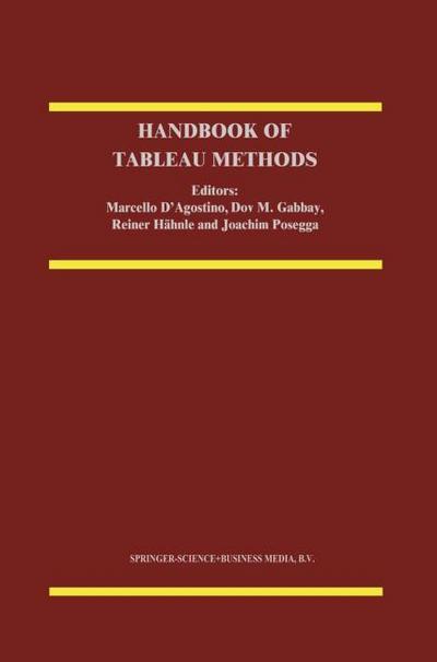 Handbook of Tableau Methods
