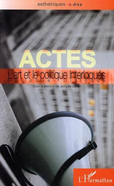 L’art et le politique interloques